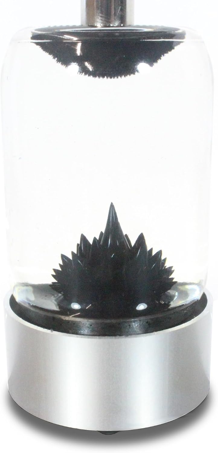 Spike Ferrofluid in a Bottle Magnetic Liquid Sculpture Educational Display Executive Desk Display with 7ml of Lab Quality Ferrofluid