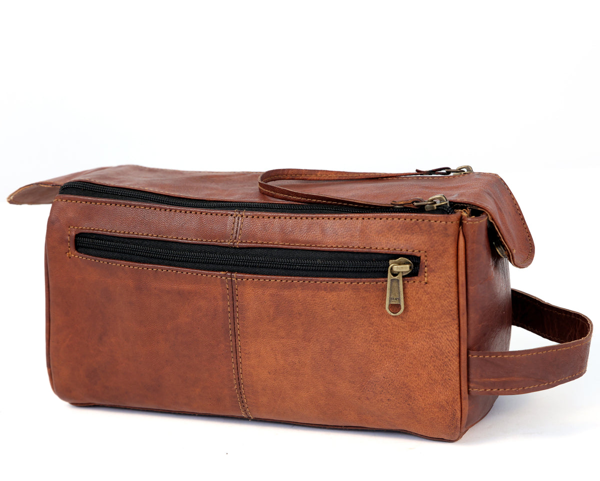 Leather Dopp Kit
