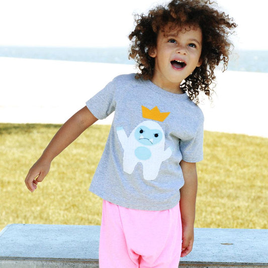 Kids T-shirt - Yeti King